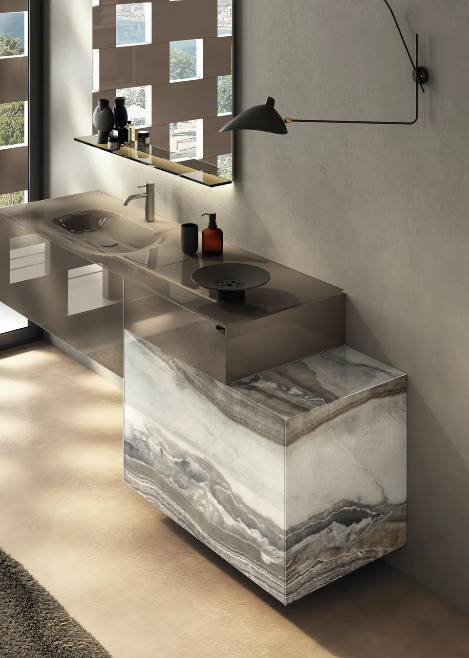 Мебель для ванной 36e8 — Lago, фото 4