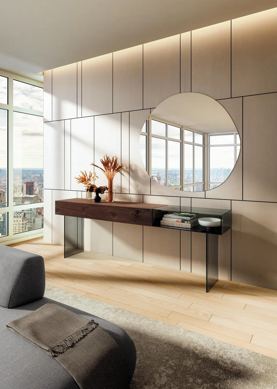 Consola 36e8 Glass — Lago, foto 1