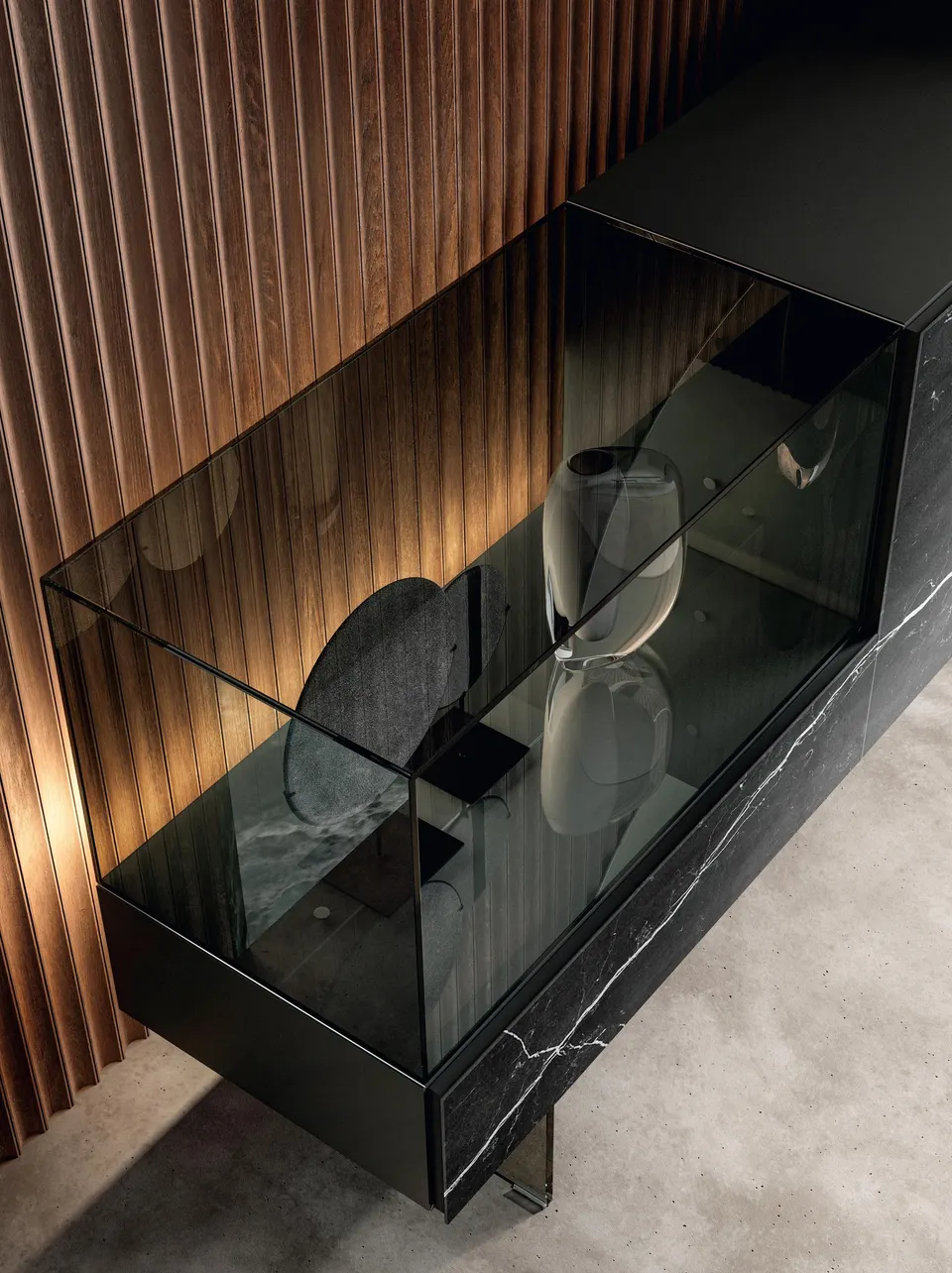 36e8 Glass Sideboard — Lago, foto 5