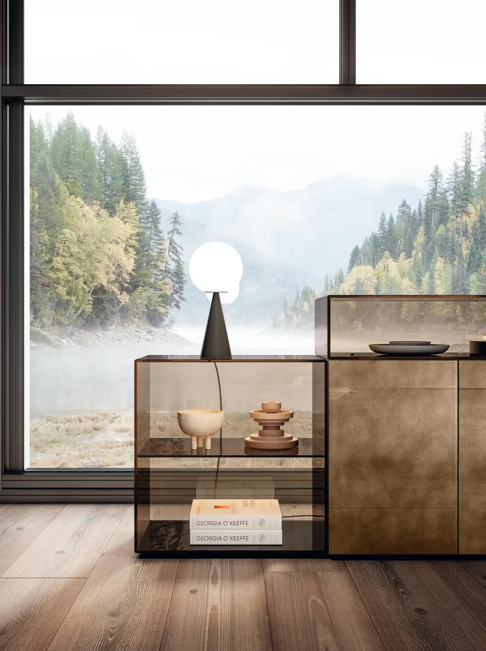 36e8 Glass Sideboard — Lago, foto 10
