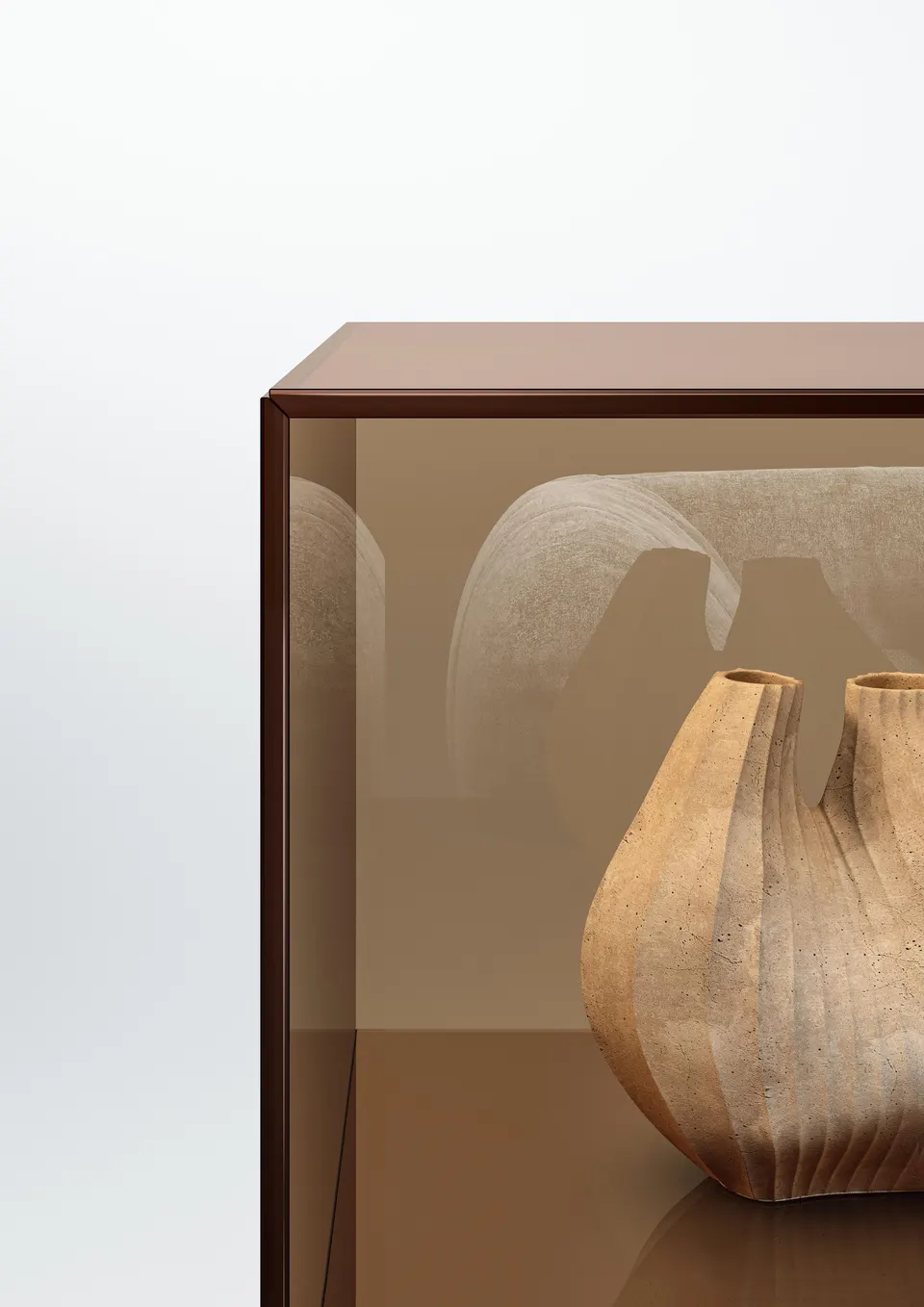 36e8 Glass TV Stauraumsystem — Lago, foto 6