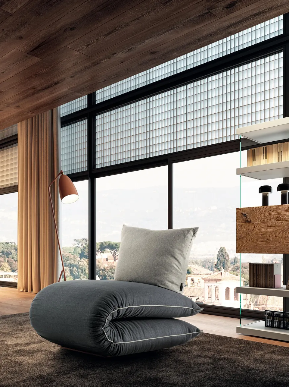 Chama armchair — Lago, photo 2