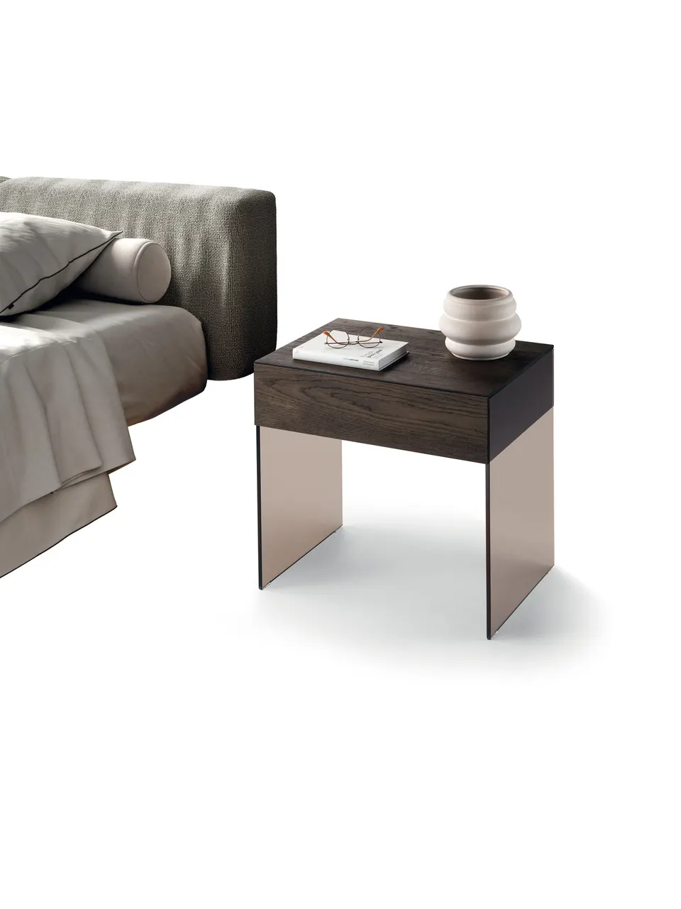 Class bedside table — Lago, photo 4