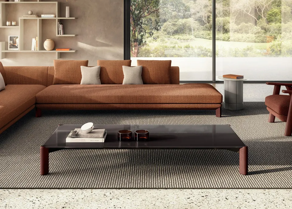 Correr Slim coffee table — Lago, photo 1