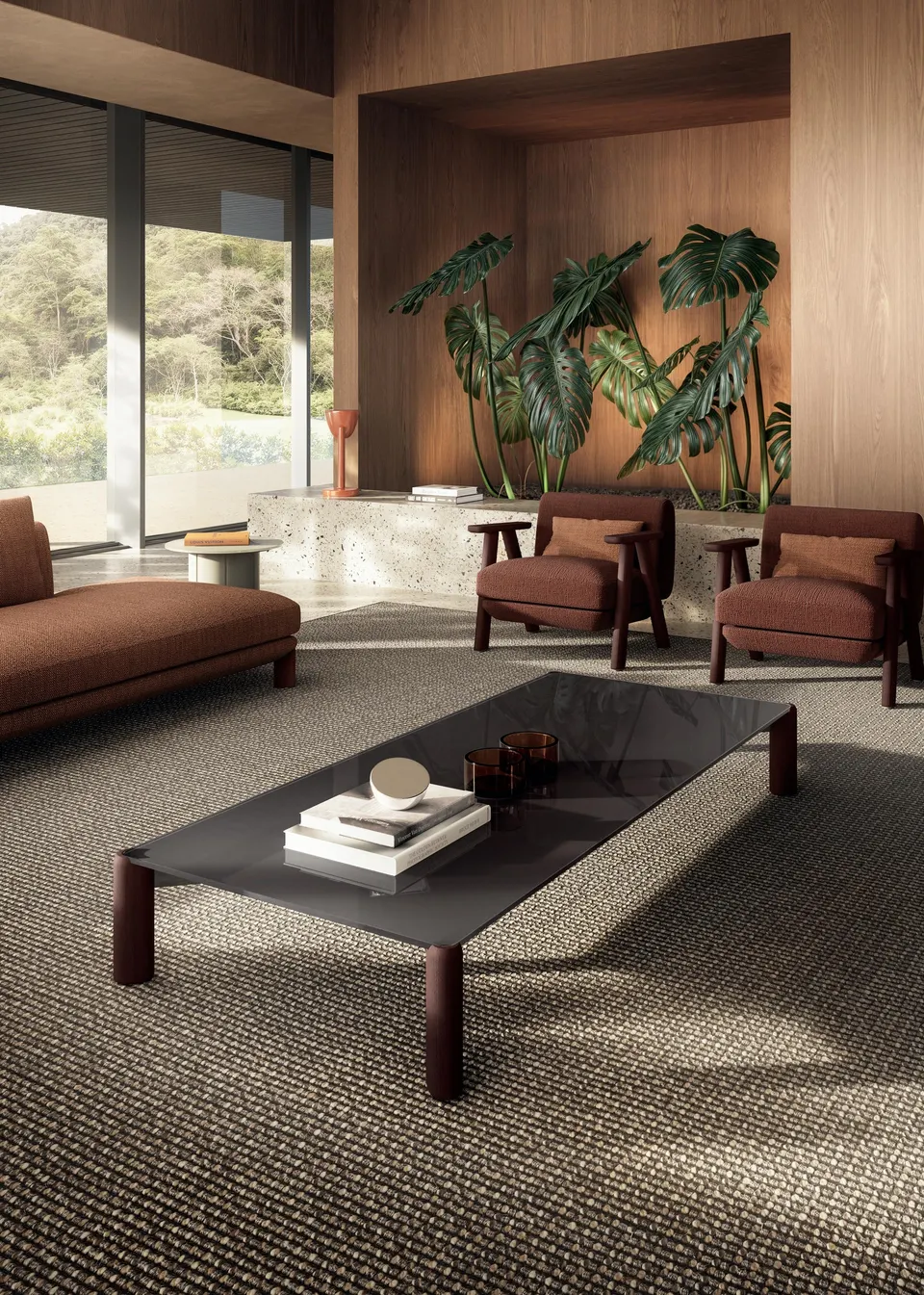 Correr Slim coffee table — Lago, photo 2