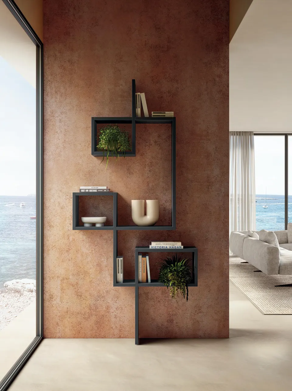 LagoLinea bookcase — Lago, photo 2