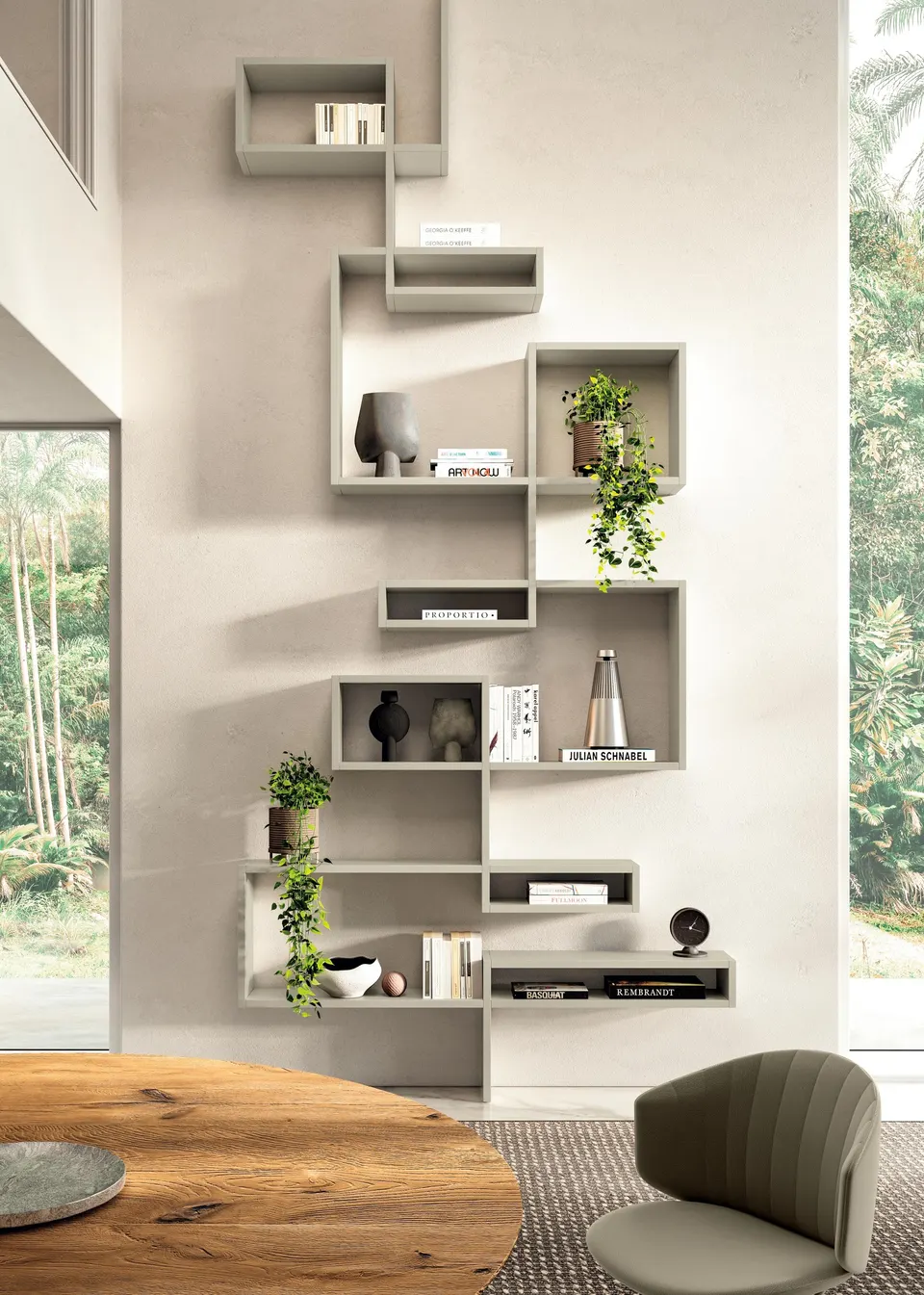 LagoLinea bookcase — Lago, photo 7