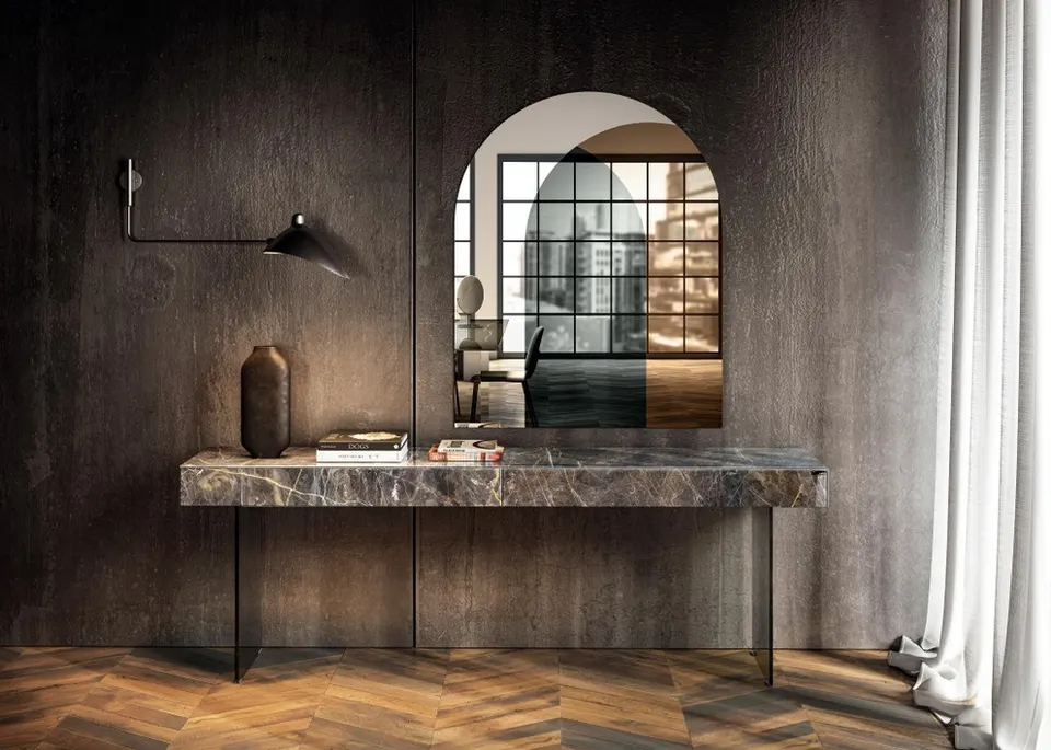 Materia console table — Lago, photo 6