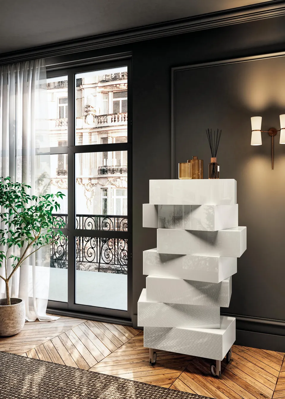 Morgana chest of drawers — Lago, photo 4