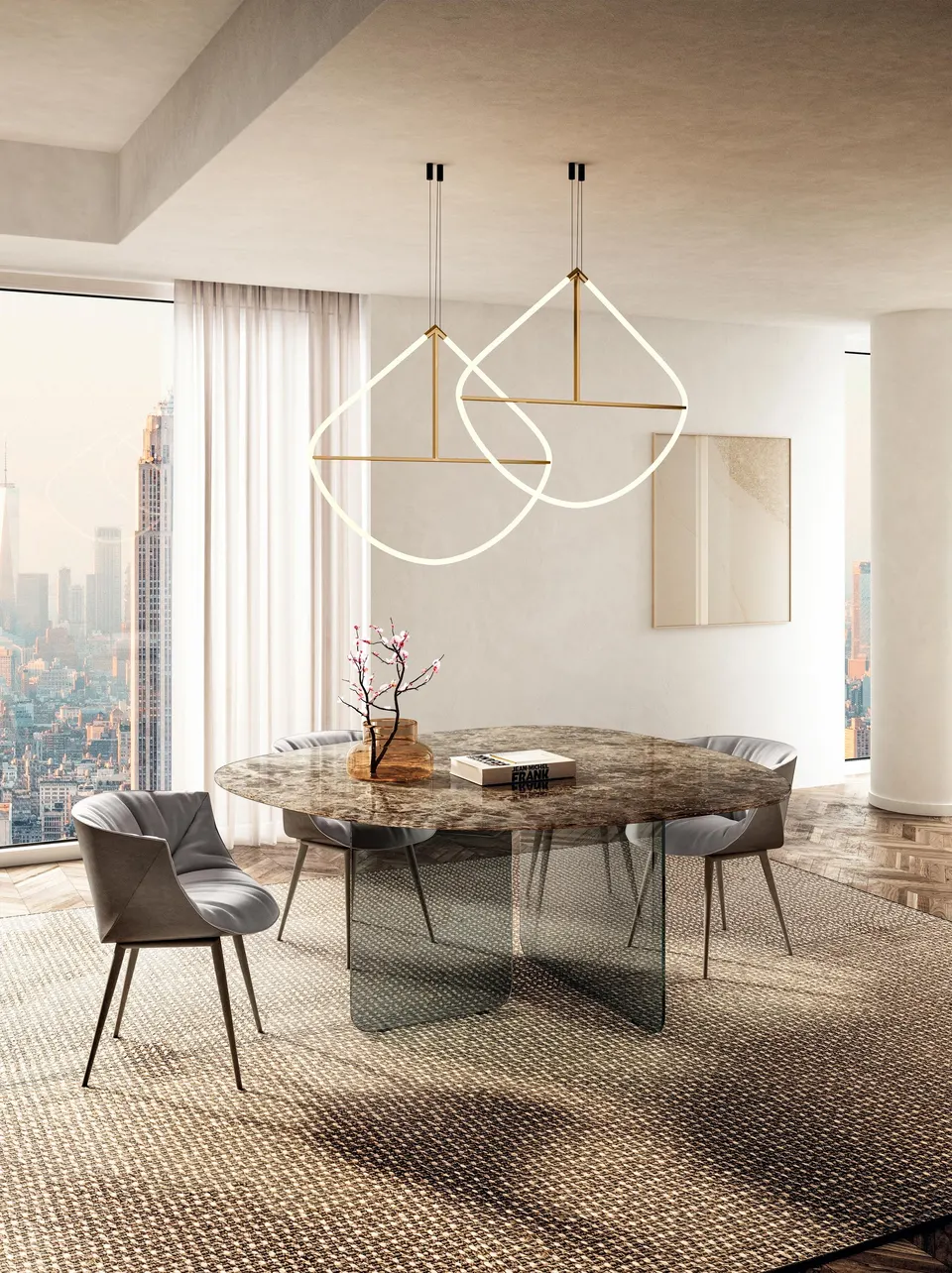 Chic Pendelleuchte — Lago, foto 3