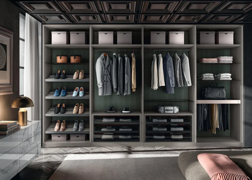 Outfit begehbarer Kleiderkasten — Lago, foto 7