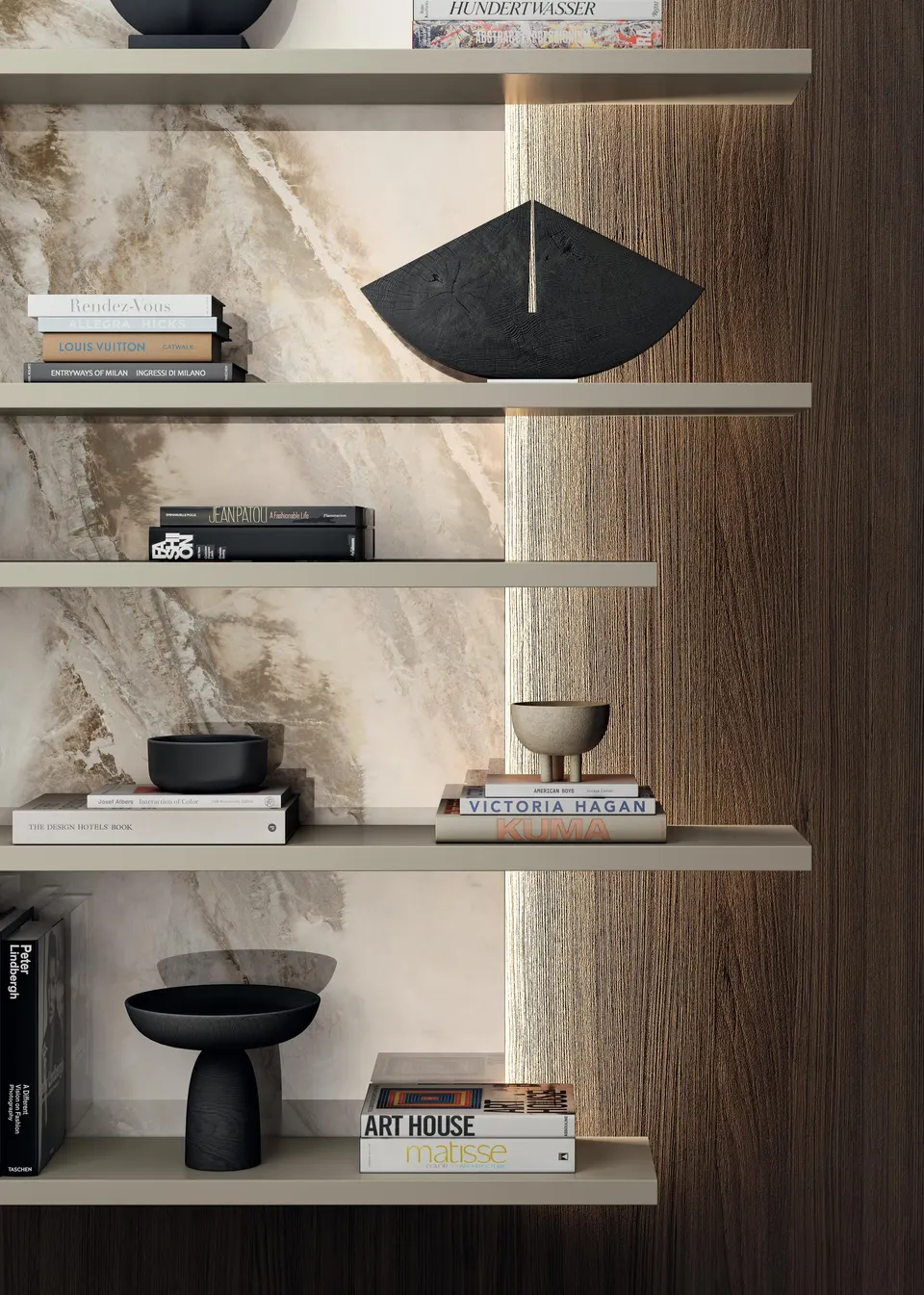 Pentagram Bücherregal — Lago, foto 6