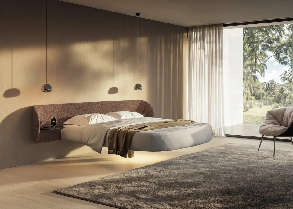 Cama Roundy Fluttua — Lago, foto 1