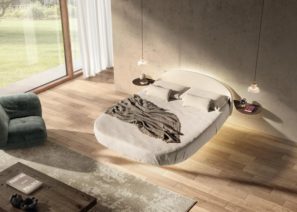 Cama Roundy Fluttua — Lago, foto 4