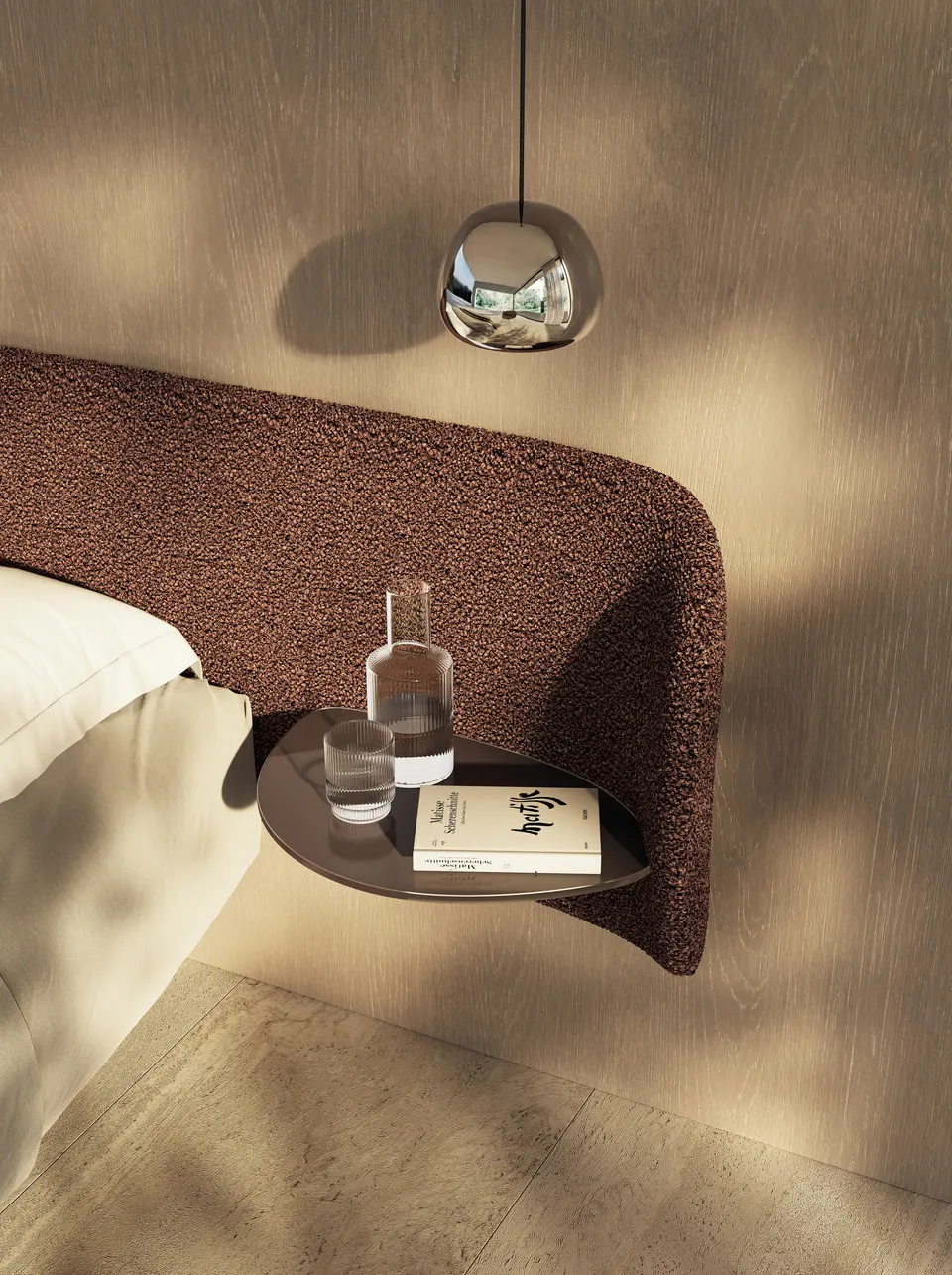 Cama Roundy Fluttua — Lago, foto 6