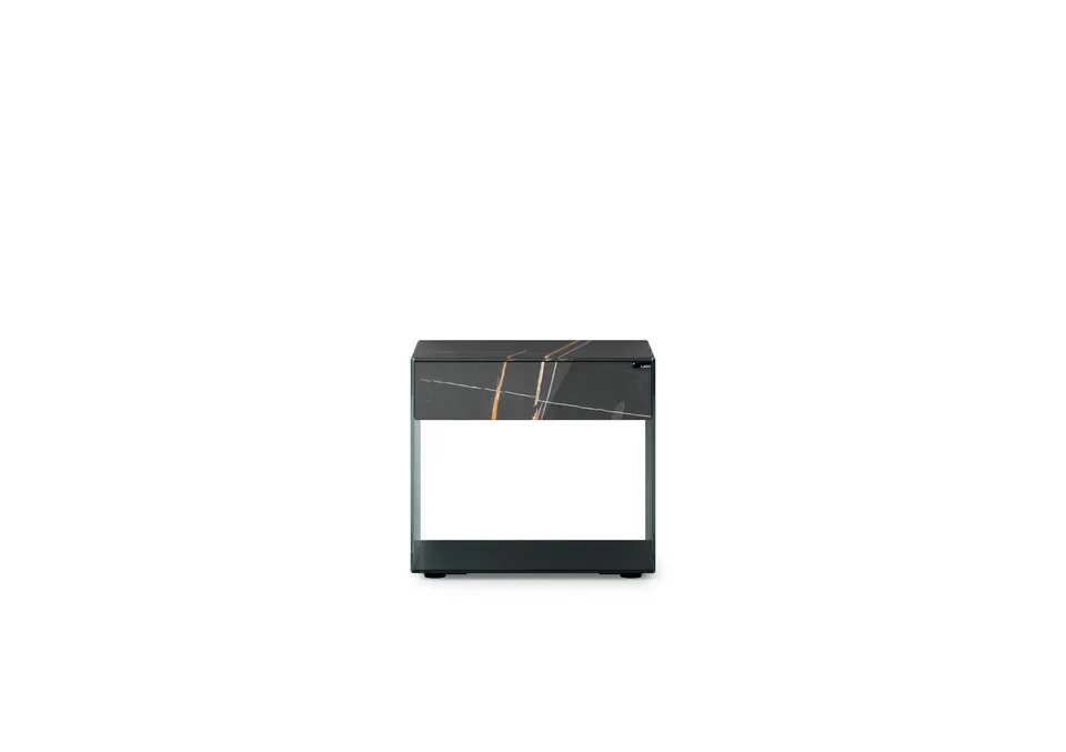 UpGlass bedside table — Lago, photo 3
