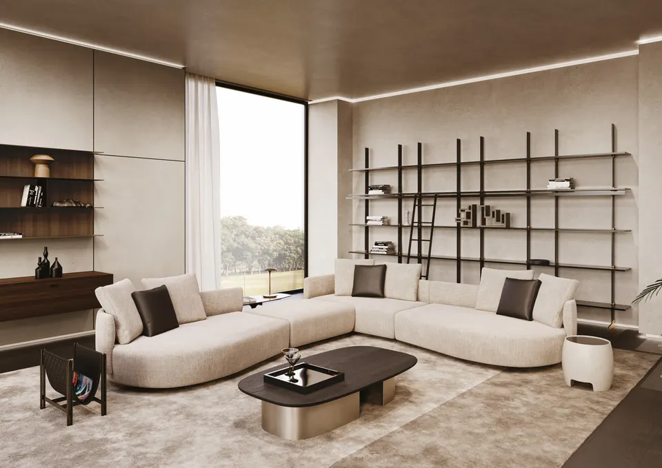 Rosè sofa — MisuraEmme, photo 3
