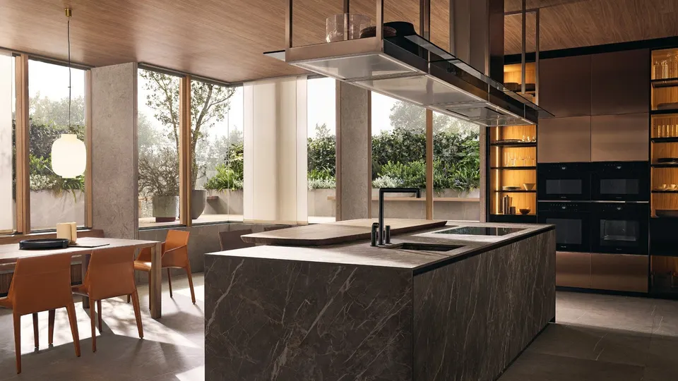 Alea Pro kitchen — Poliform