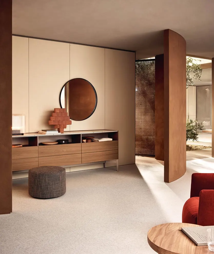 Circle mirror — Poliform, photo 1