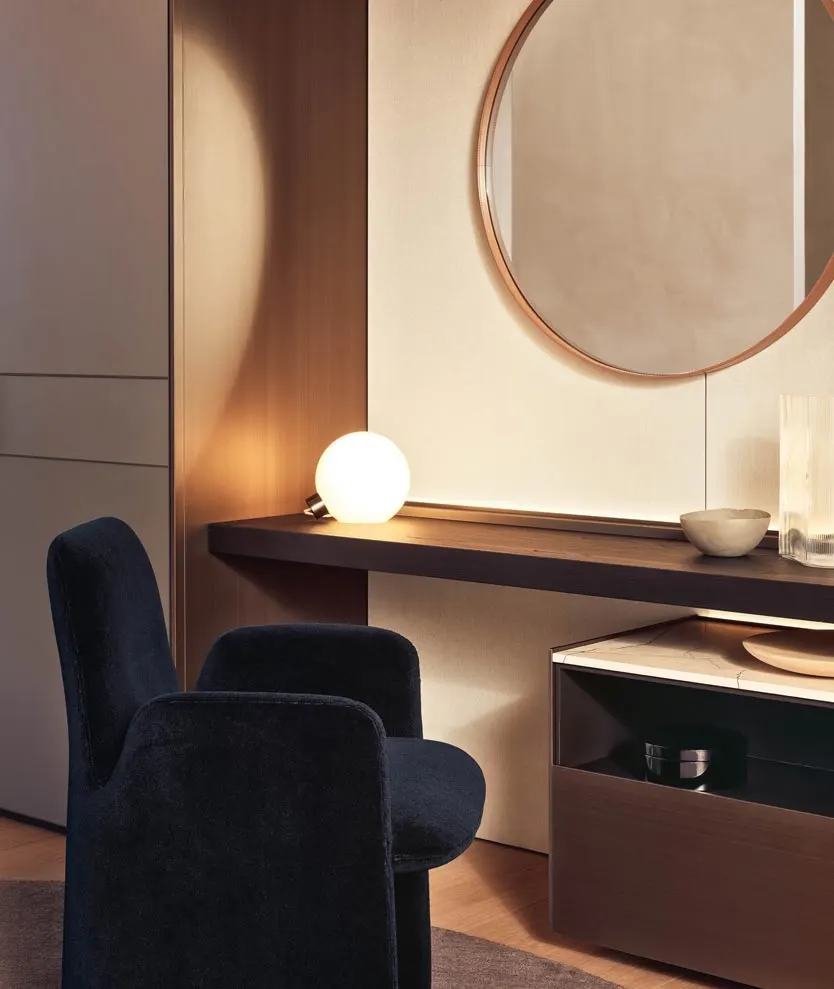Circle mirror — Poliform, photo 4