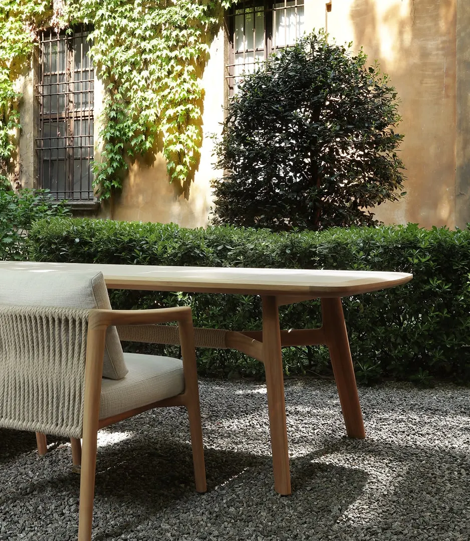Curve Outdoor Tisch — Poliform, foto 2