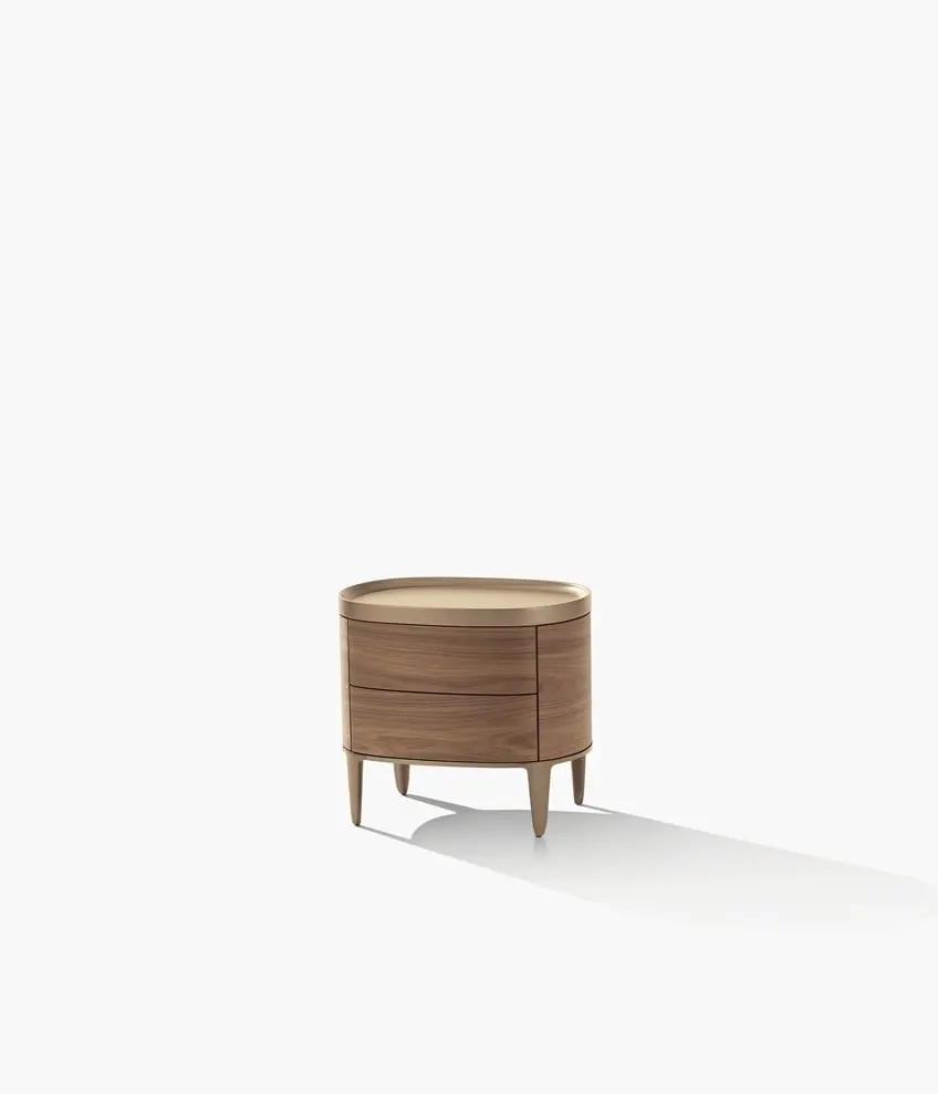 Gentleman bedside table — Poliform