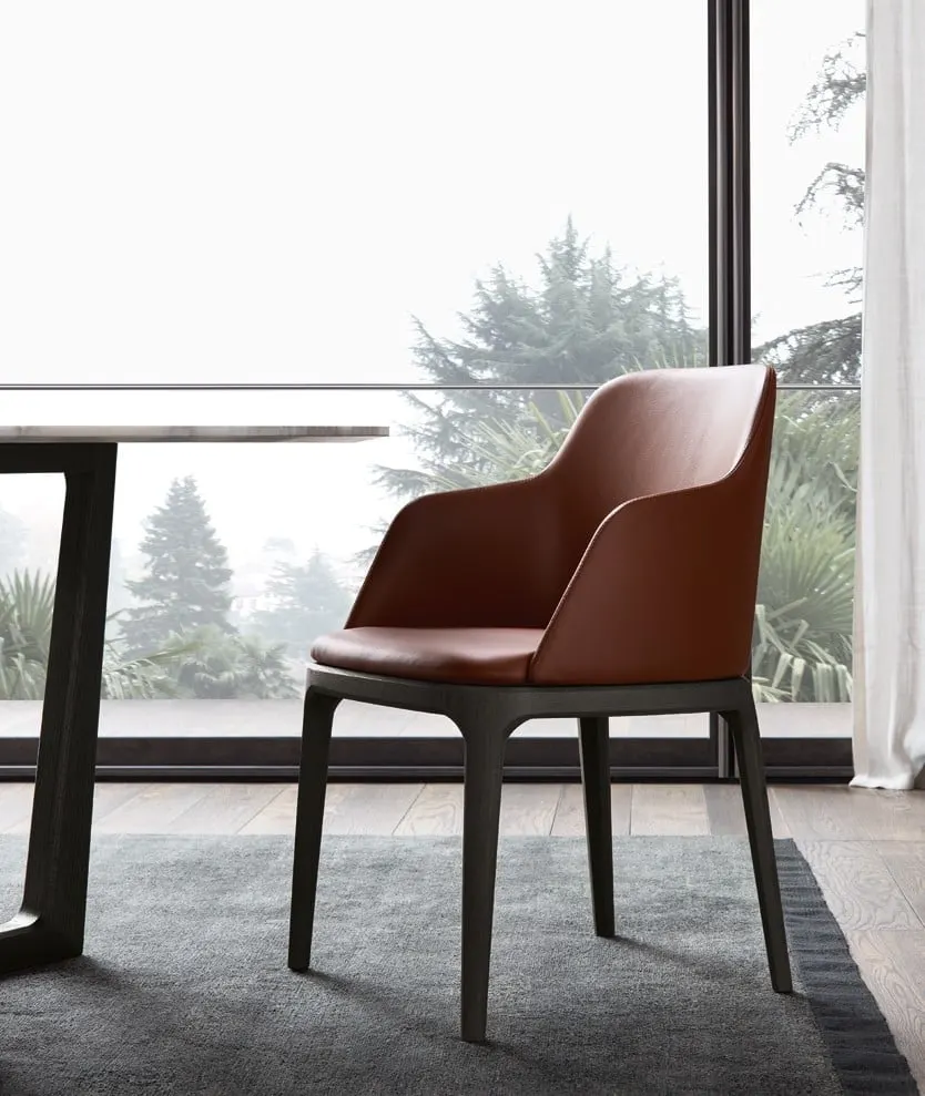 Grace chair — Poliform, photo 5