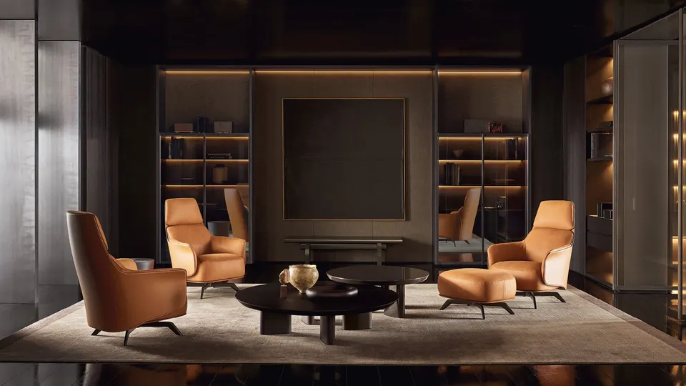 Fauteuil Kaori Lounge — Poliform, photo 1
