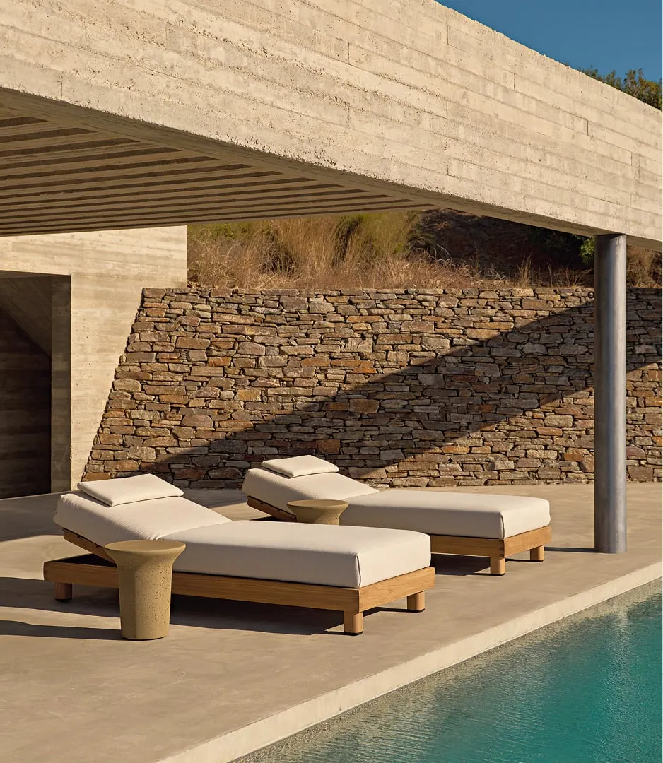 Ketch sun lounger — Poliform, photo 3