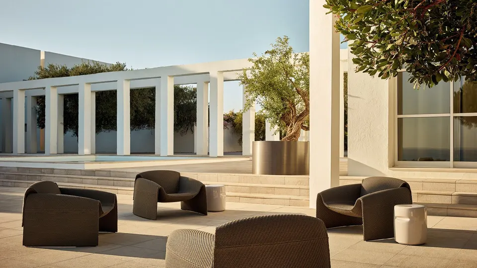 Fauteuil Le club Outdoor — Poliform, photo 7
