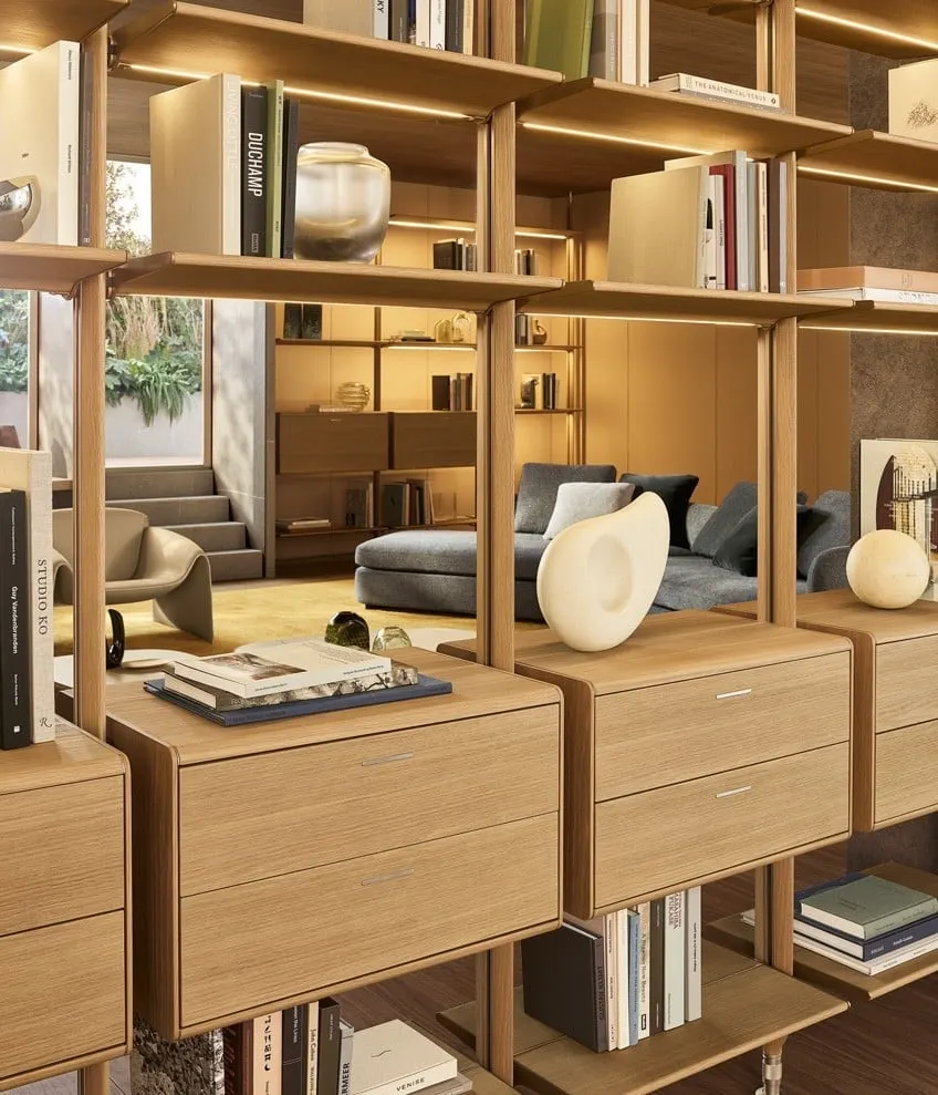 Lexington bookcase — Poliform, photo 3