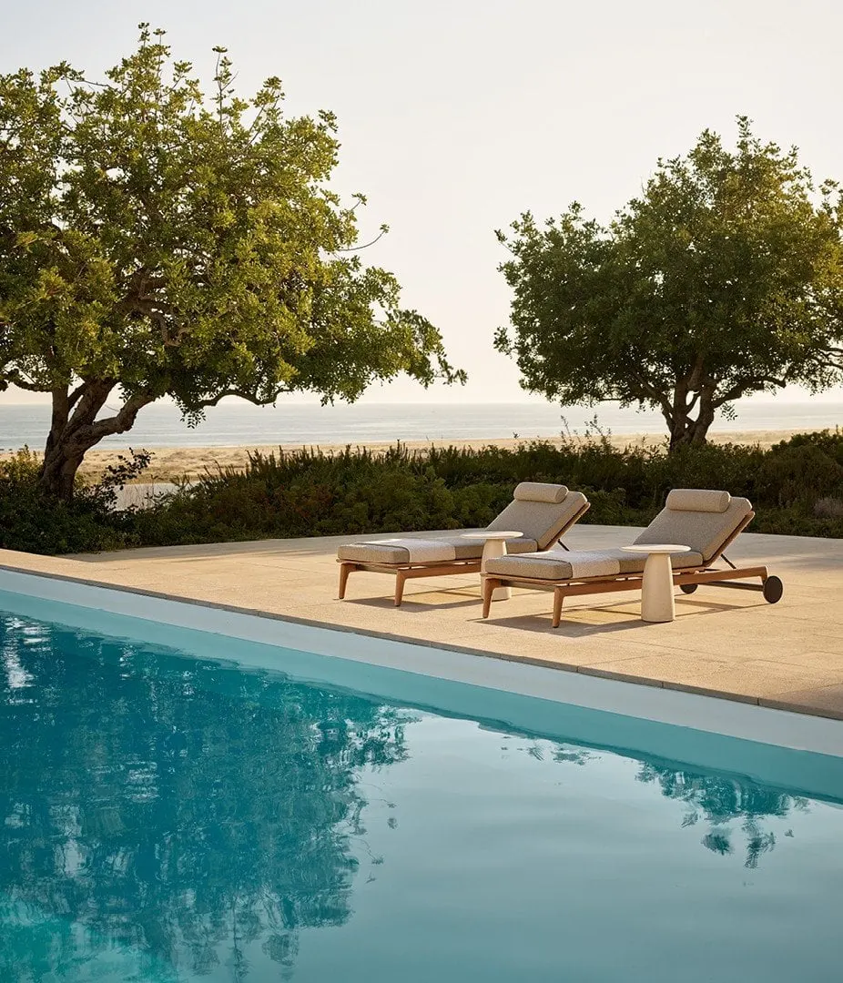 Magnolia sun lounger — Poliform, photo 2