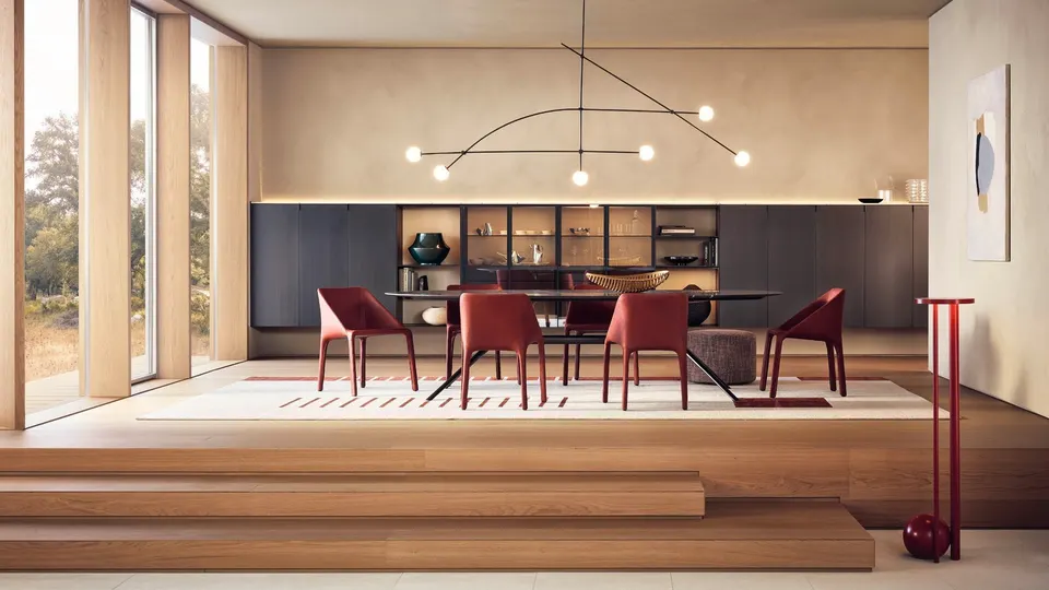 Mondrian table — Poliform, photo 1
