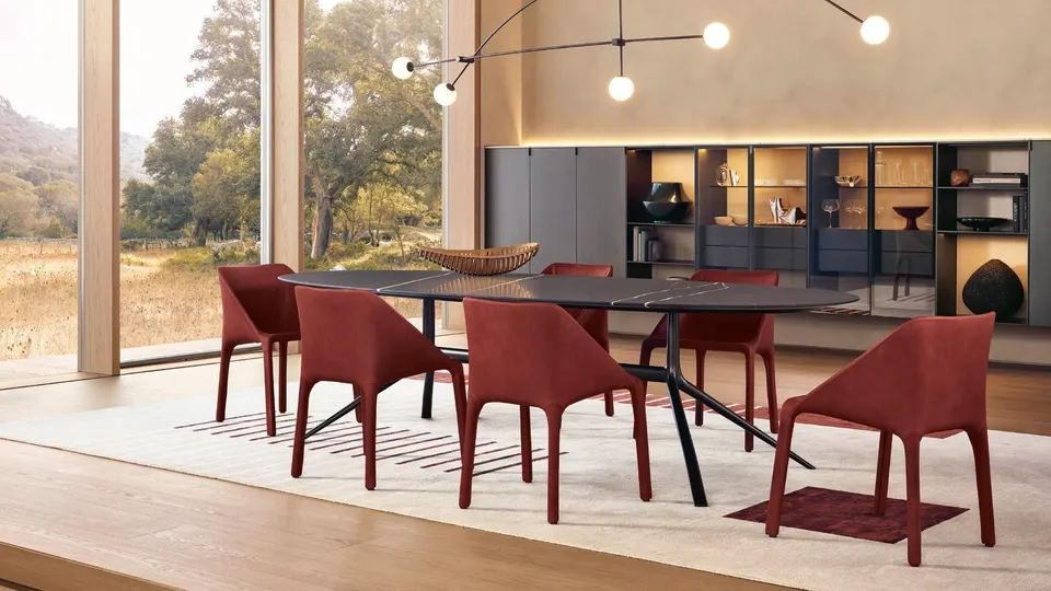 Mondrian table — Poliform, photo 4