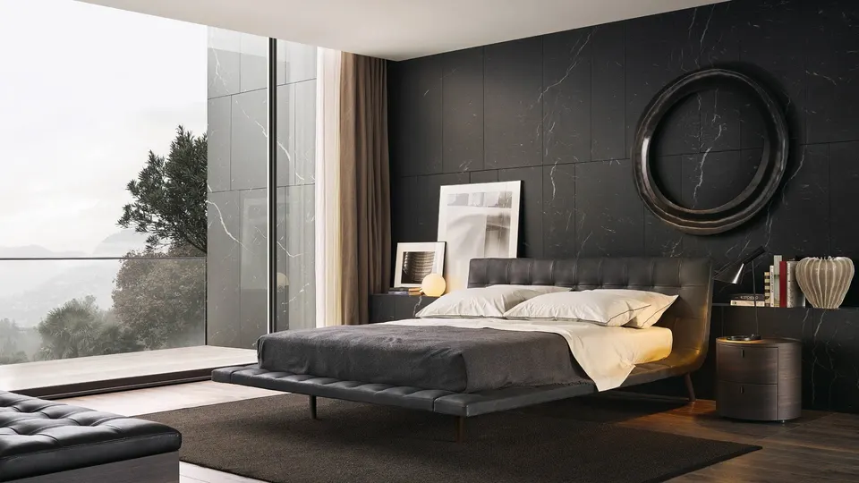 Onda bed — Poliform, photo 4