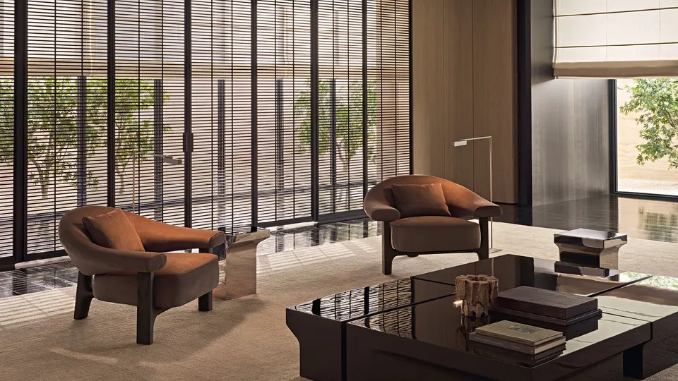 Owen armchair — Poliform, photo 2