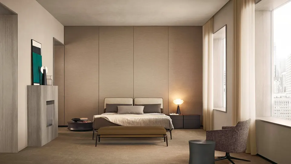 Park 1 Bett — Poliform, foto 4