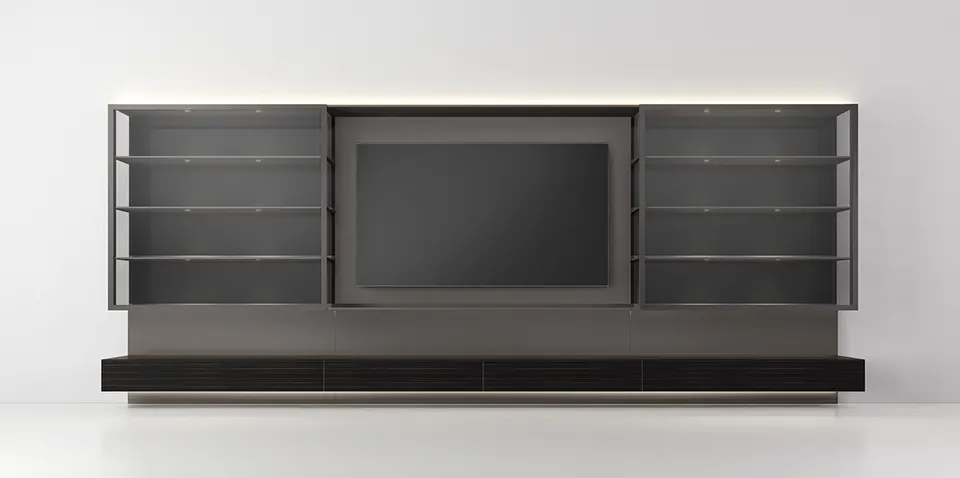 Abacus living storage system — Rimadesio, photo 6