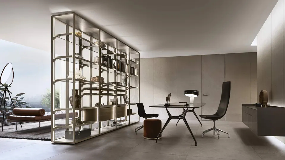 Cover freestanding storage system — Rimadesio