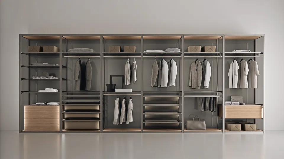 Cover Open wardrobe — Rimadesio, photo 5