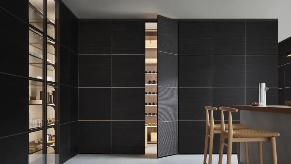 Cover storage system — Rimadesio