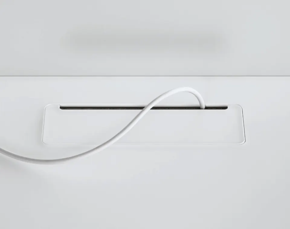 Flat system desk — Rimadesio, photo 7