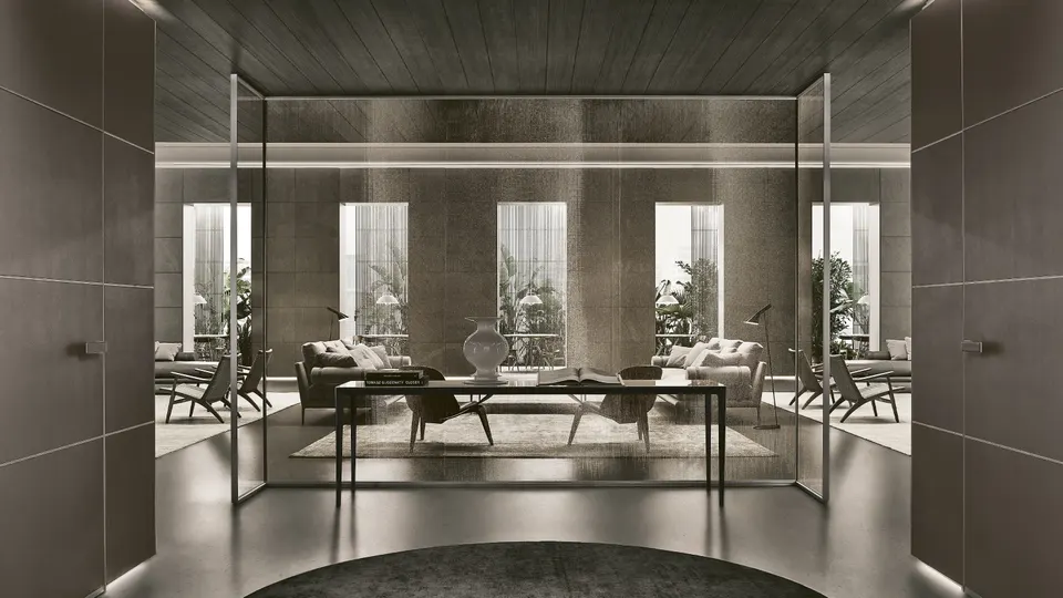 Long Island console table — Rimadesio, photo 8