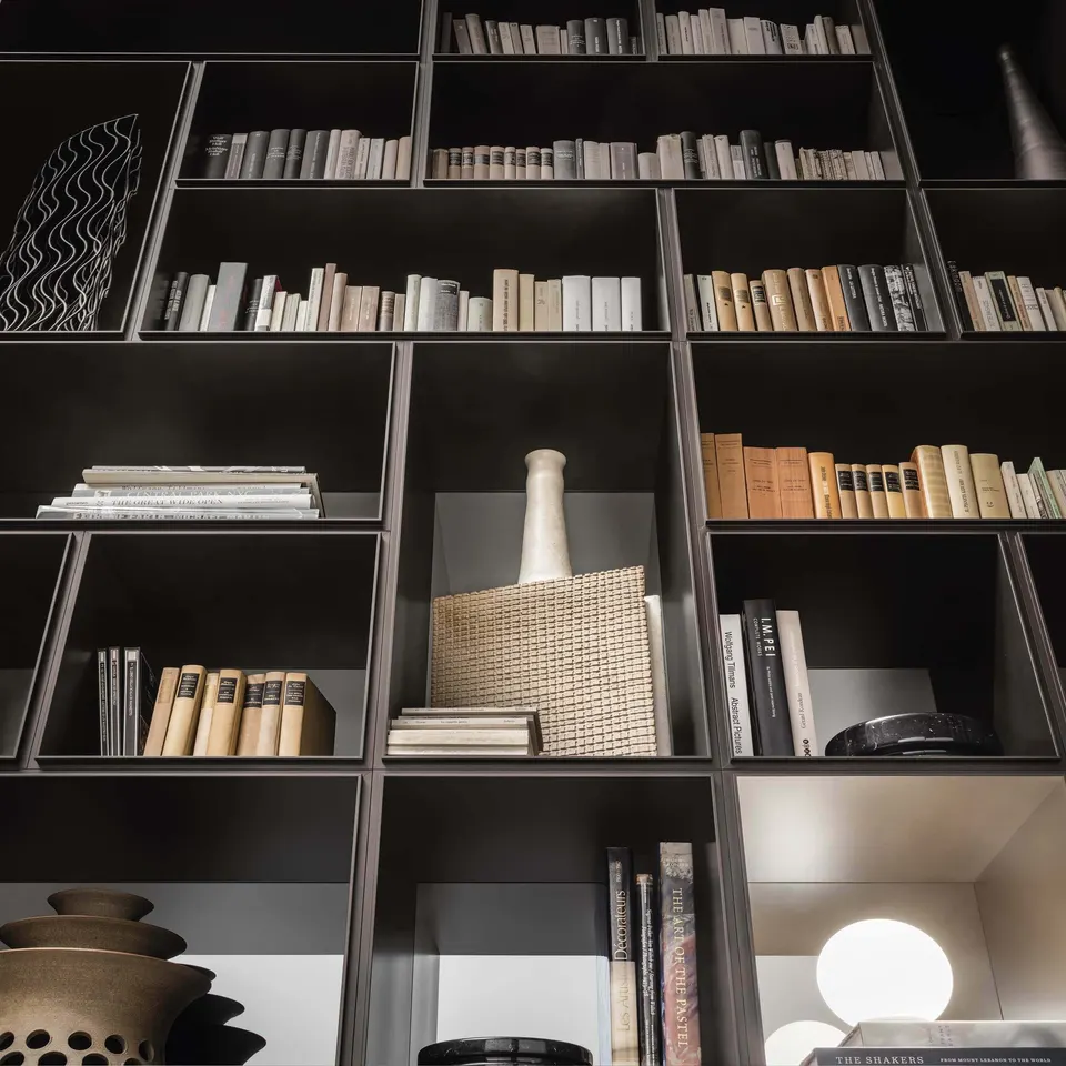 Opus bookcase — Rimadesio, photo 3