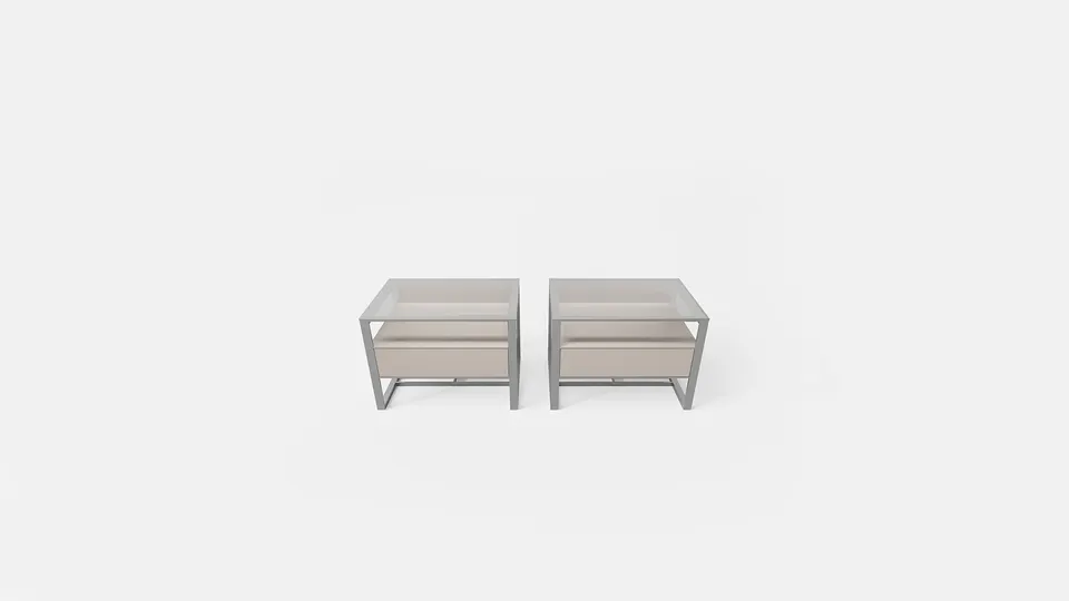 Rialto bedside table — Rimadesio, photo 5