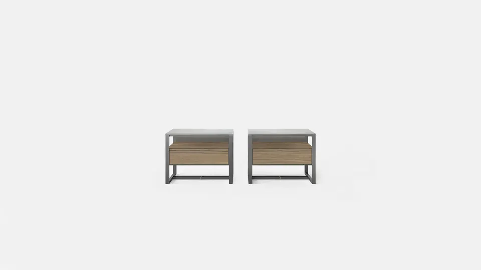 Rialto bedside table — Rimadesio, photo 7