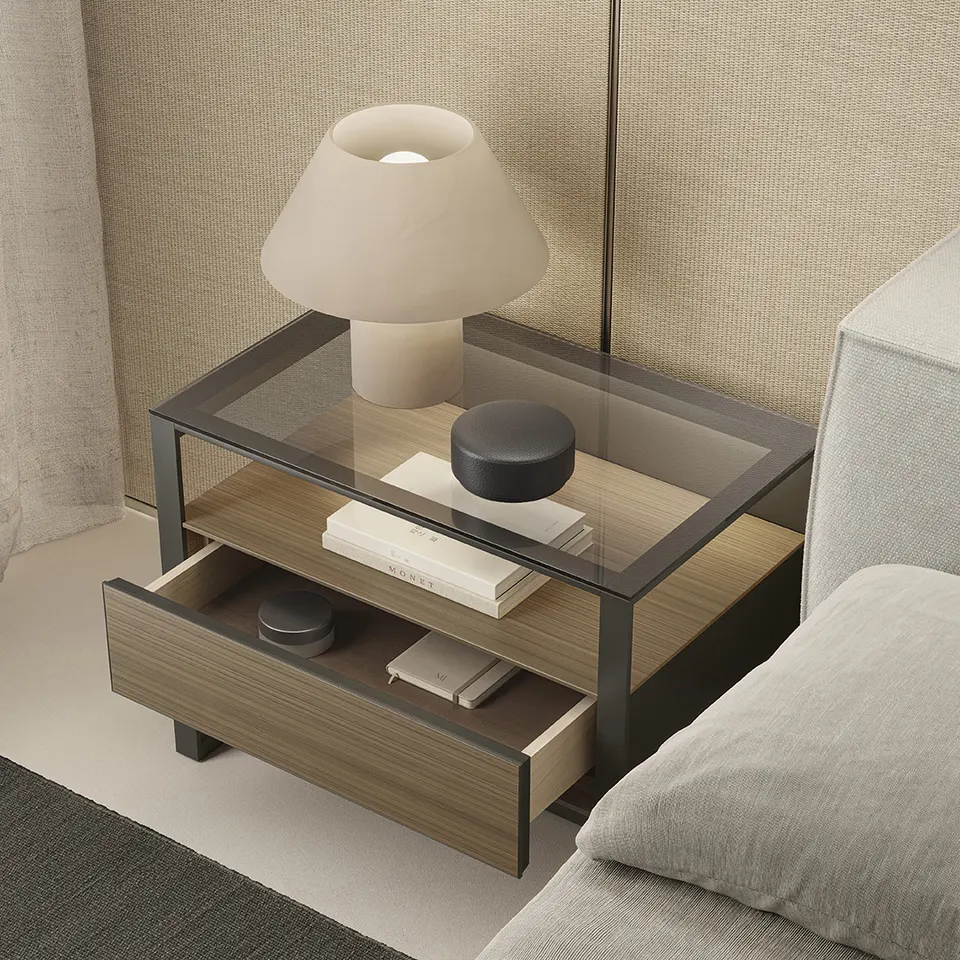 Rialto bedside table — Rimadesio, photo 8