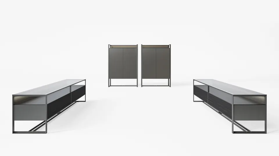 Rialto TV unit — Rimadesio, photo 5