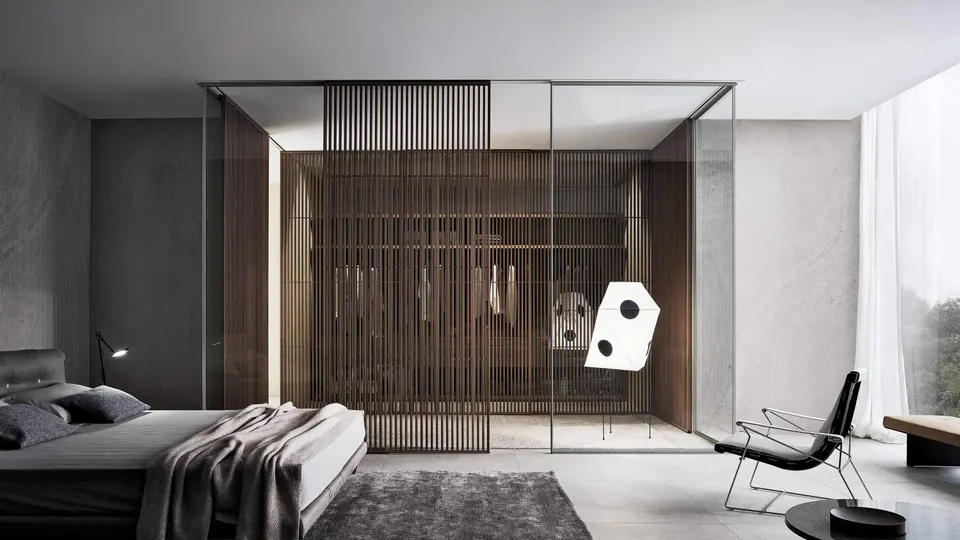 Spazio partition system — Rimadesio