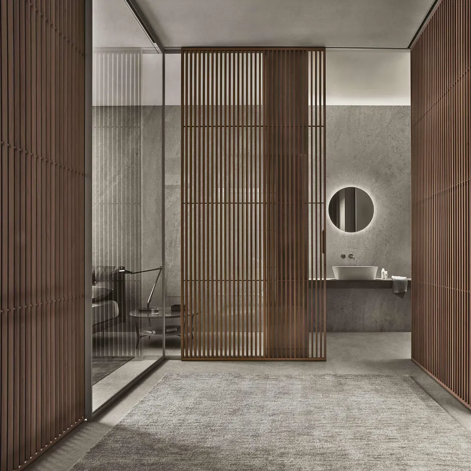 Spazio partition system — Rimadesio, photo 2